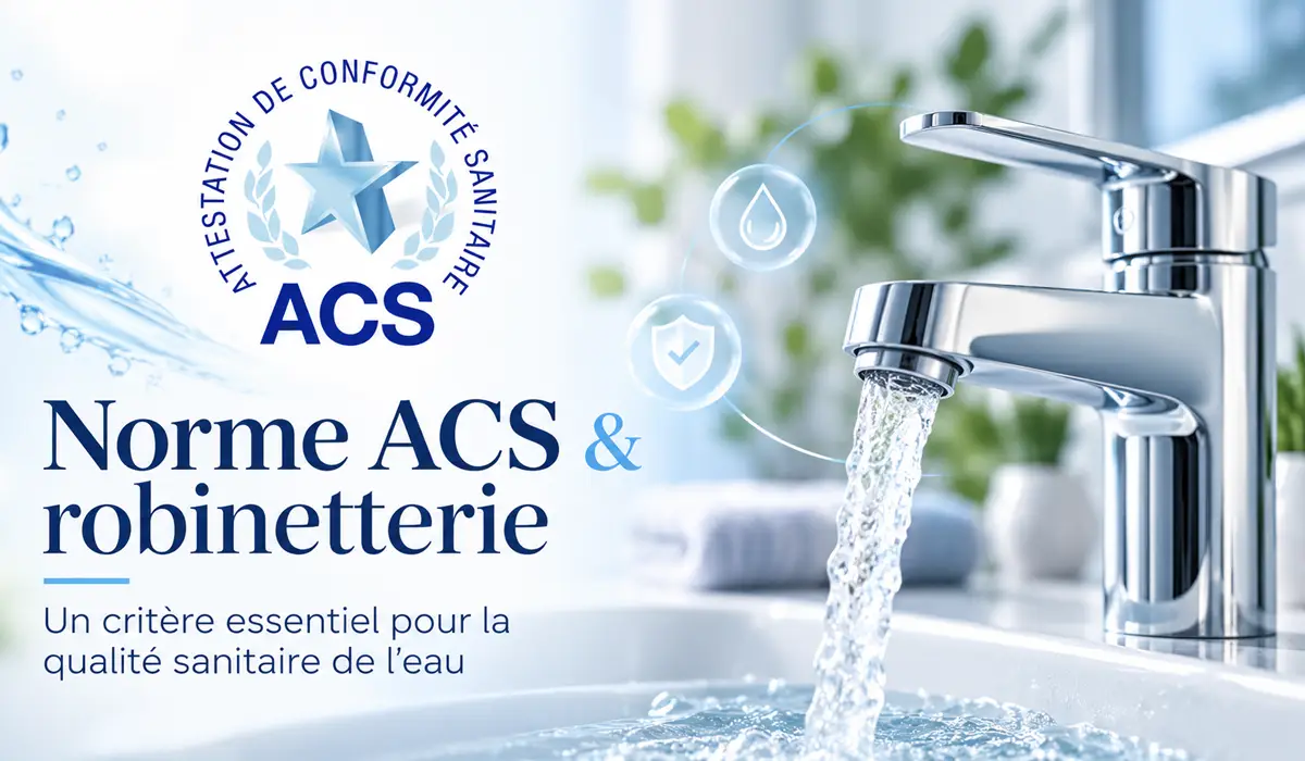 Norme ACS et robinetterie : pourquoi est-elle importante pour votre santé ?