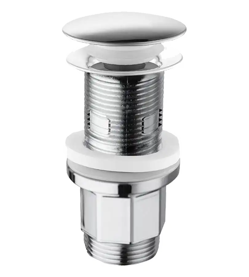 photo Vidage lavabo clic clac universel ABS chrome