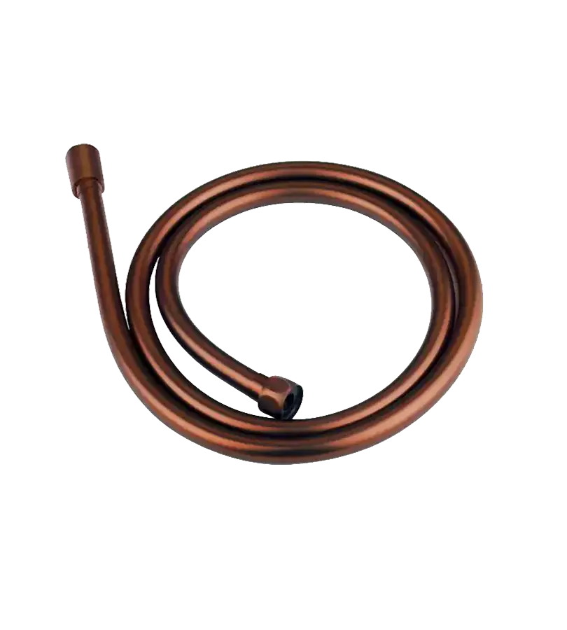 photo Flexible de douche lisse PVC 1.50M auburn