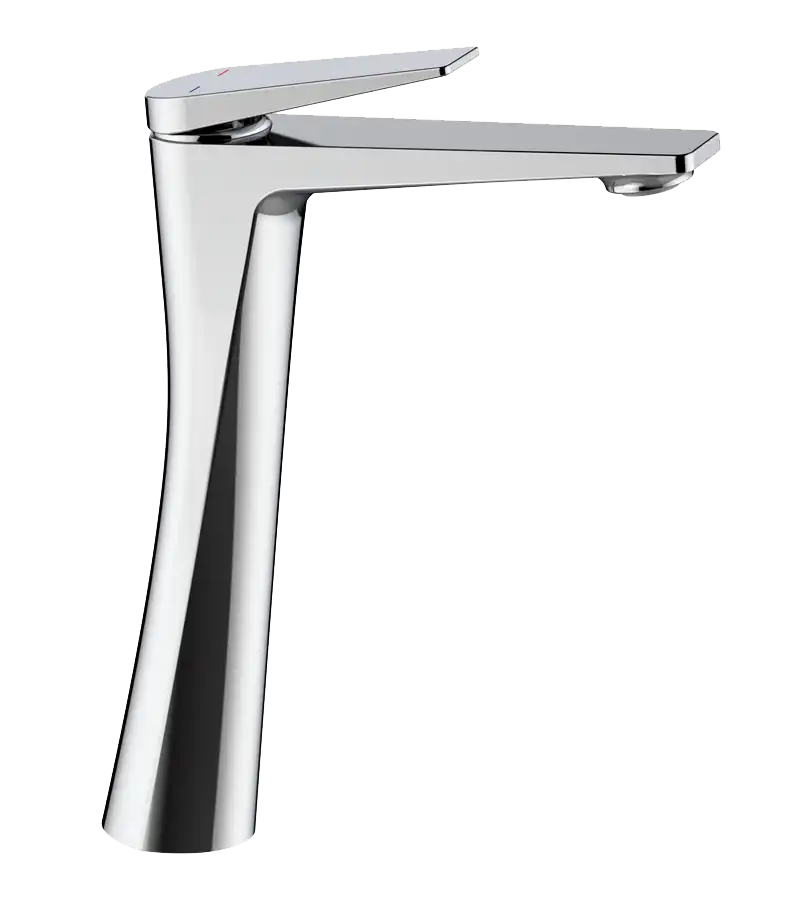 photo mitigeur lavabo réhaussé Spirit chrome