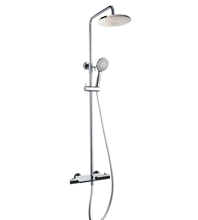 photo Colonne de douche thermostatique Spirit chrome