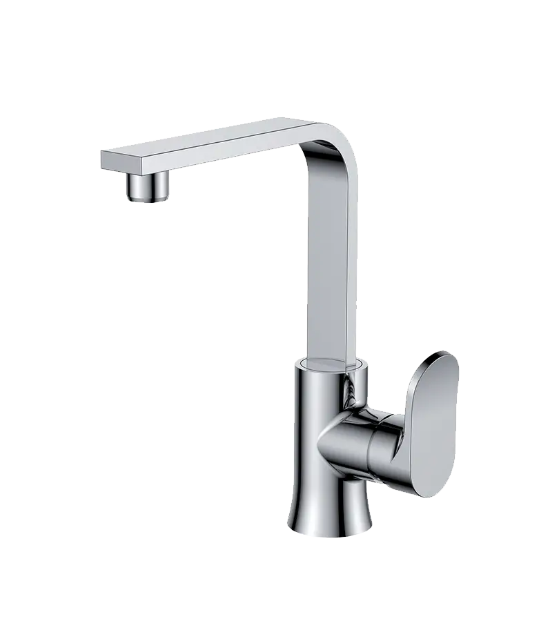 photo Mitigeur lavabo bec mobile Sweety chrome