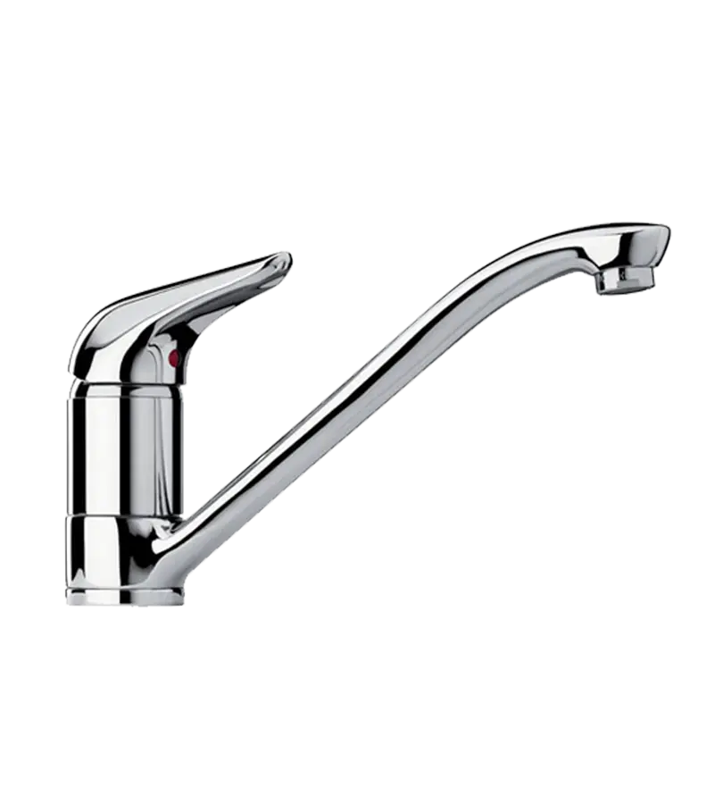 photo Mitigeur lavabo bec fondu mobile Atomix chrome