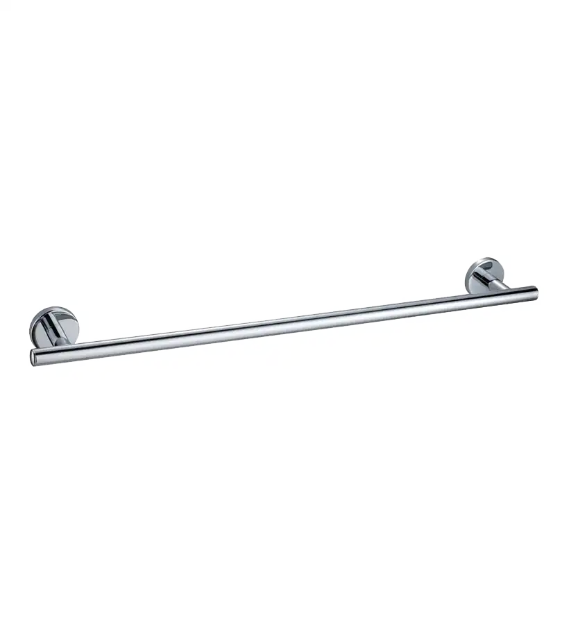 photo Porte serviette simple en métal chrome