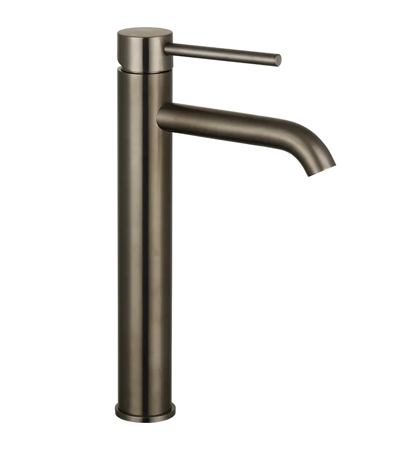 photo Mitigeur lavabo réhaussé Ortence PVD gun metal