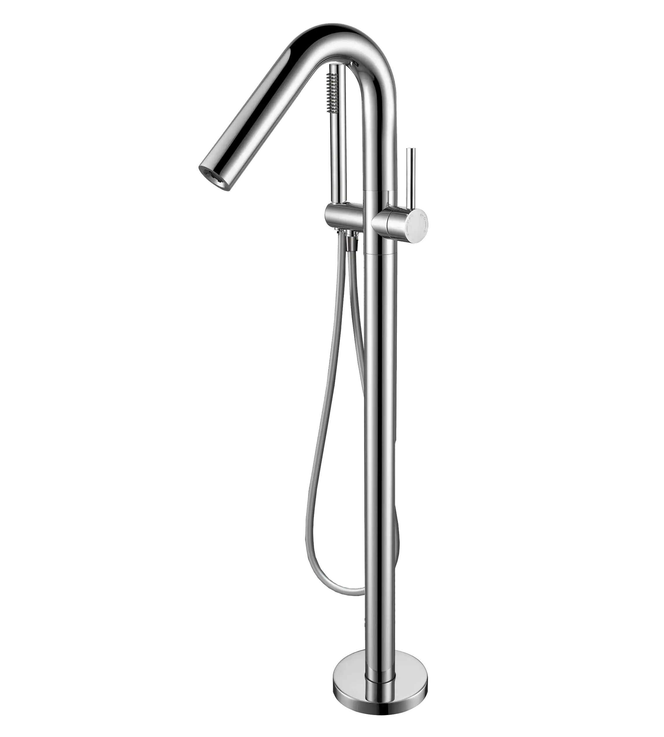 photo Mitigeur sur pied pour baignoire îlot Cox chrome