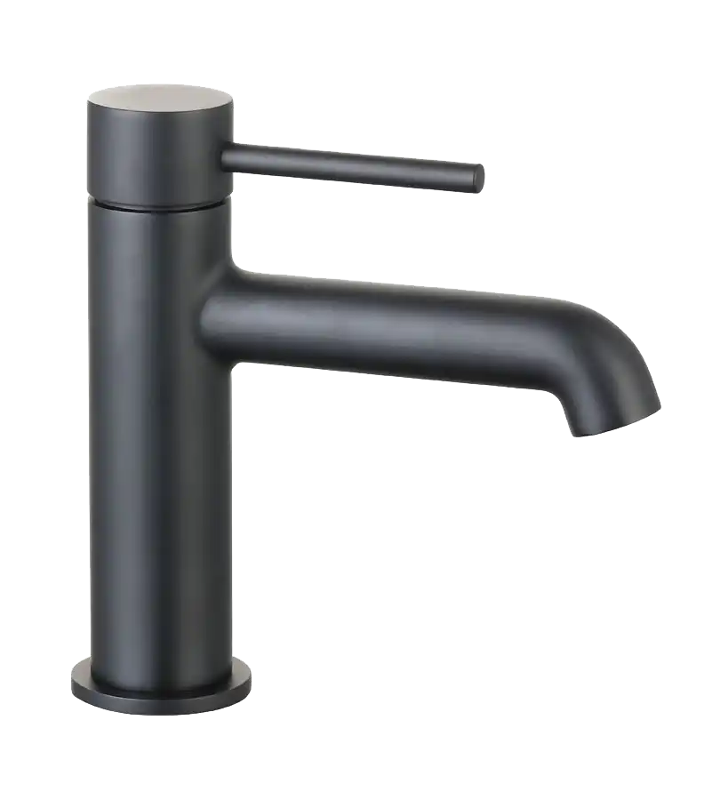 photo Mitigeur lavabo Slim Cox Black noir mat