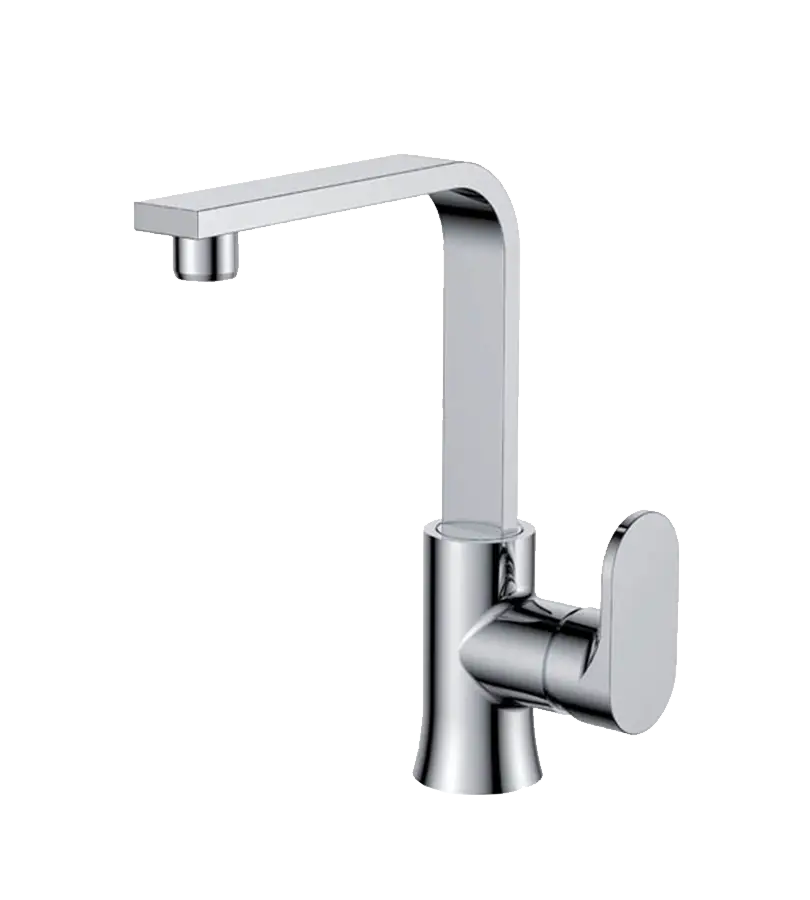 photo Mitigeur lavabo bec mobile Elype's chrome