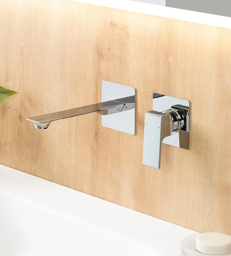 photo Mitigeur lavabo mural Venti chrome