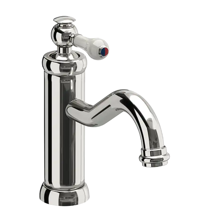 photo Mitigeur lavabo rétro Duomo chrome