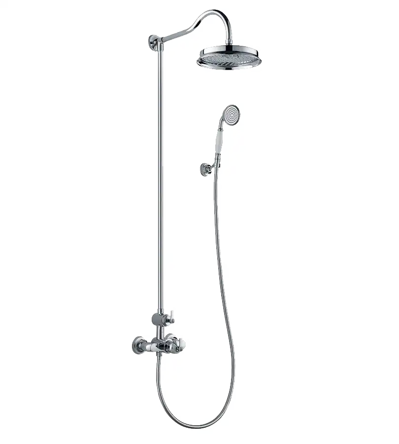 photo Colonne de douche thermostatique rétro Lady's chrome