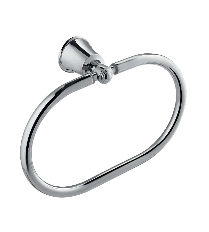 photo Porte serviette anneau métal rétro Lady's chrome