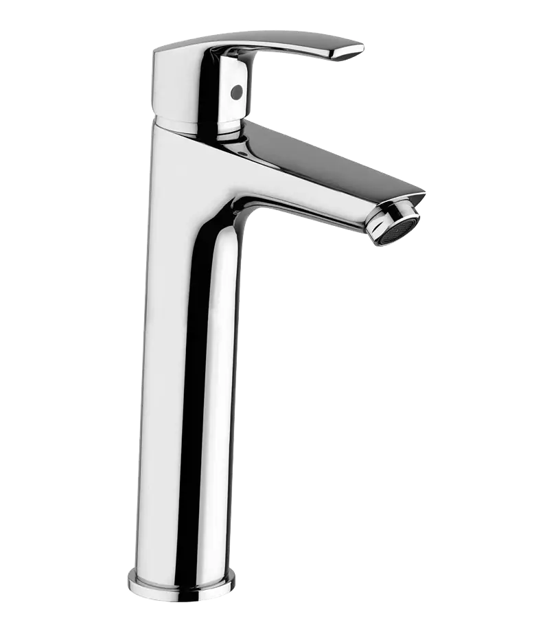 photo Mitigeur lavabo réhaussé Reef chrome
